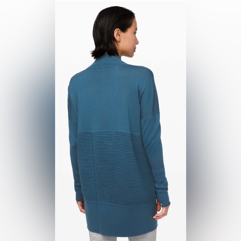Lululemon Sit In Lotus Wrap Cardigan Sweater Size 6